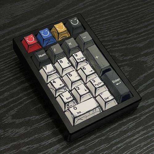 ROG夜魔客制化K21MA键盘雷蛇蛛皇