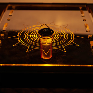 探野者户外露营IGT桌透明亚克力多功能桌板适配GZ灯发光桌板