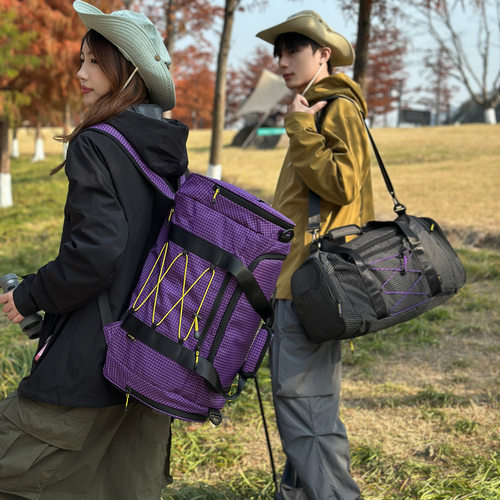 运动户外健身包大容量多功能双肩包手提包斜挎包差旅鞋包行李包袋
