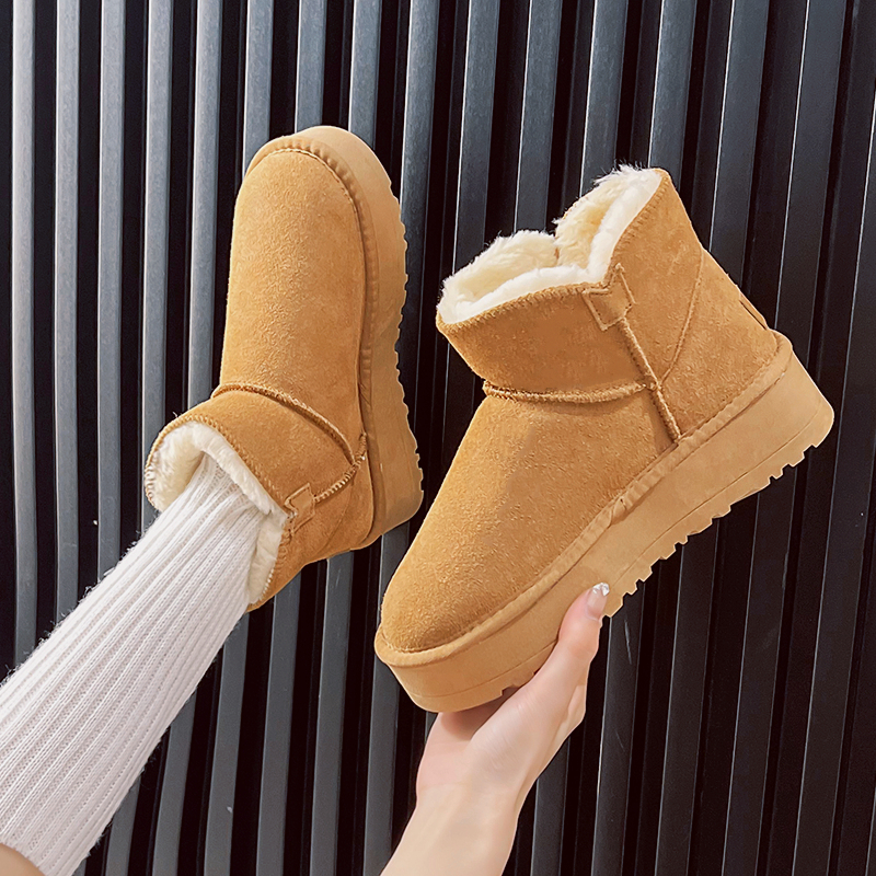 雪地靴冬季厚底雪地靴加厚保暖