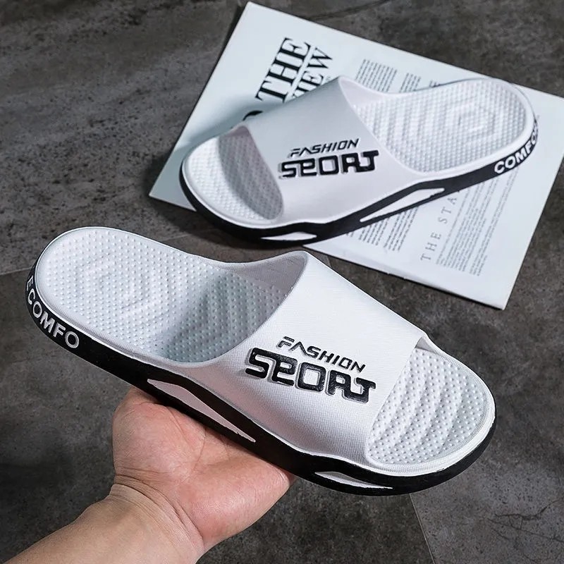 夏季拖鞋男高级感厚底家用防滑室内浴室情侣家居男凉拖鞋夏天外穿