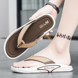 人字拖男2026新款夏季外穿防滑耐磨防臭夹脚拖鞋男士海边沙滩凉拖