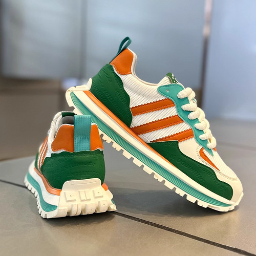 男鞋2025新款冬季透气网面休闲阿甘板鞋潮牌运动厚底爆款老爹潮鞋