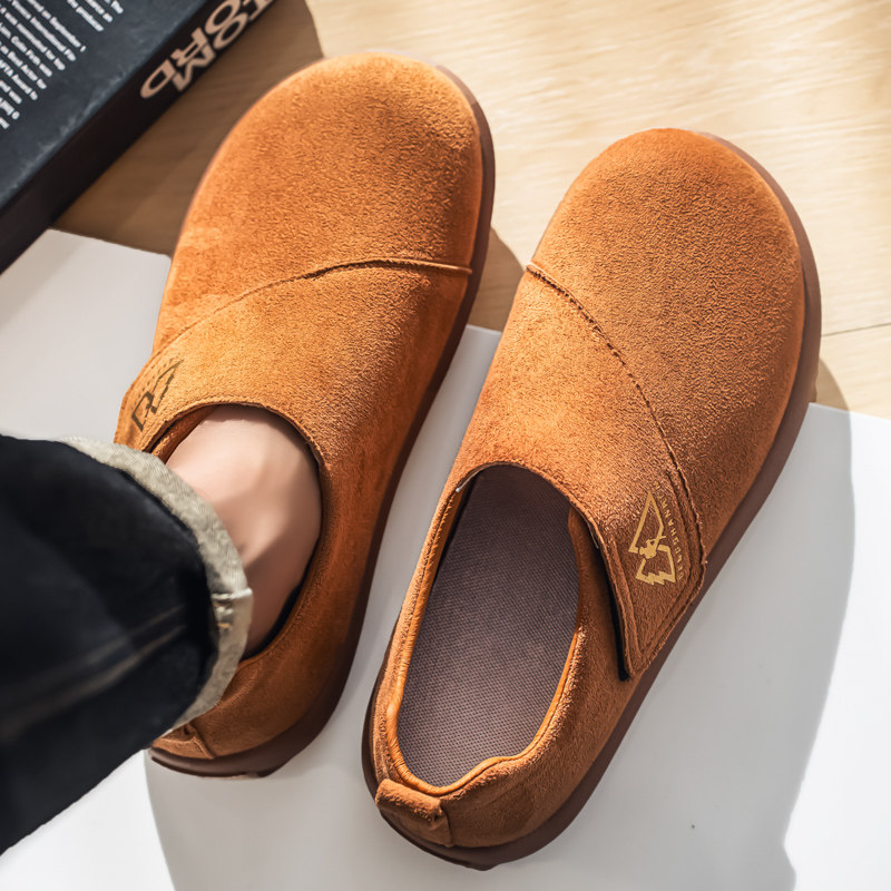 勃肯鞋男春季2026新款男鞋复古百搭穆勒鞋上班软底轻便休闲豆豆鞋,流行男鞋,单鞋,淘宝优惠券,粉丝福利购,淘宝优惠卷