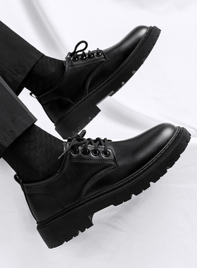 西装皮鞋男款夏季英伦风商务正装增高休闲软底防水黑色结婚新郎鞋