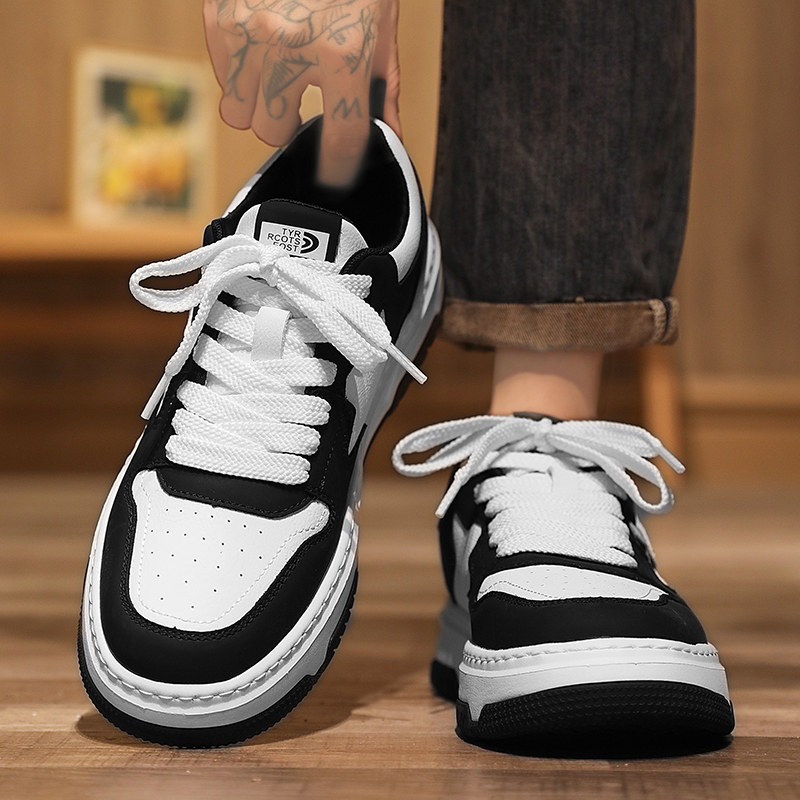 莆田男鞋冬季网红爆款百搭休闲小众潮牌板鞋学生运动增高小白潮鞋