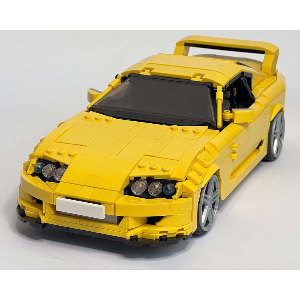 lego乐高丰田跑车汽车型积木