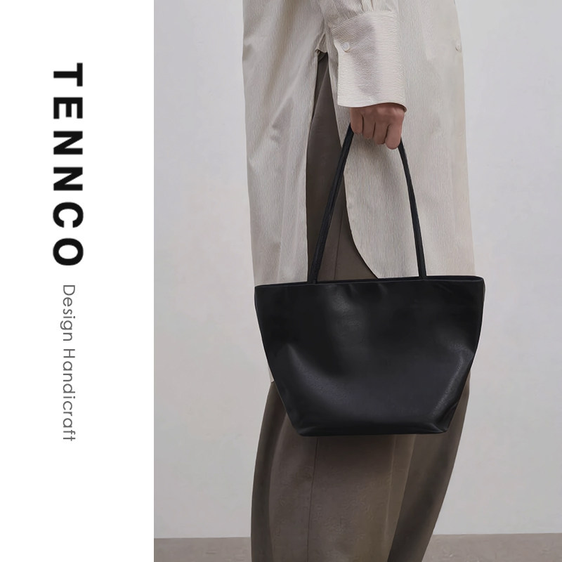 TENNCO头层羊皮子母水桶包