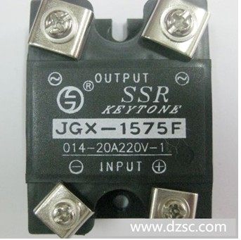 国冠固态继电器 SSR JGX-1575F 014/20A220VAC 交流固态