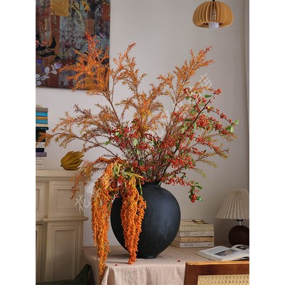 秋冬才有的组合鲜切花水养插花