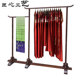 2025新款 展示架龙门衣帽架高低复古中岛汉服秀禾衣架 新中式
