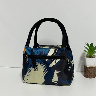 简易防水小巧款手提包妈咪工作上班族拎包妈妈中年带拉链牛津布包