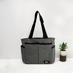 防水手提包女牛津布包上下班通勤袋子新款手拎妈妈时尚大容量大包