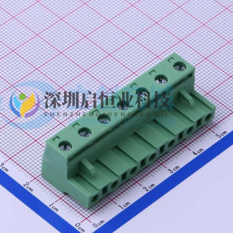 DB2EK-7.62-7P-GN-S 插拔式接线端子 间距7.62mm 公插头/7P 全新
