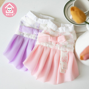 唯宠小镇朝鲜族民族服饰宠物猫狗泰迪裙子日韩时尚宠物衣服服装