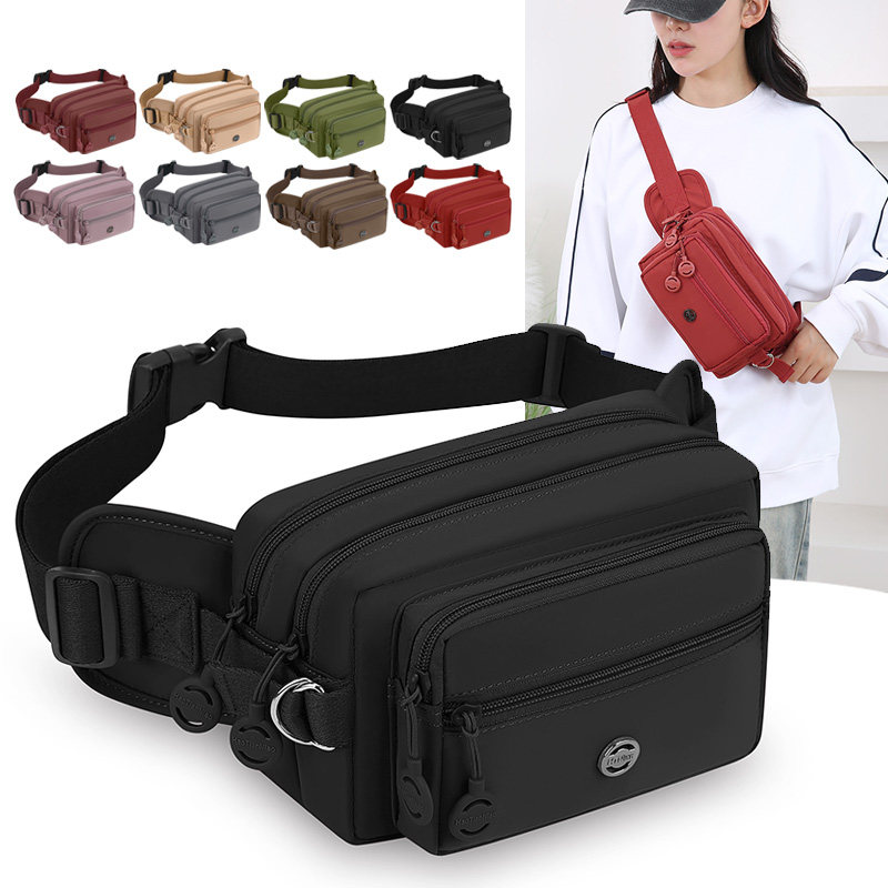 新款腰包男女士通用大容量多层防水牛津布生意收银钱包斜跨胸包潮,运动包/户外包/配件,腰包,淘宝优惠券,粉丝福利购,淘宝优惠卷