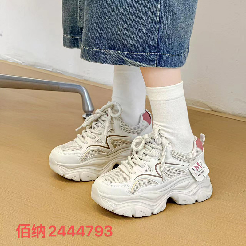 网红透气百搭老爹鞋佰纳女款