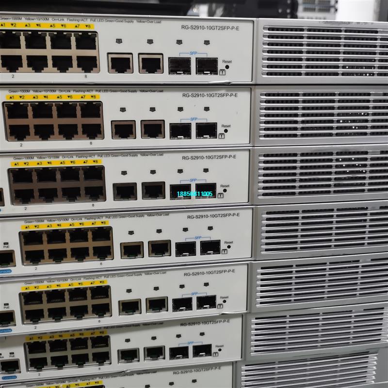 【议价】 锐捷 RG-S2910-10GT2SFP-P-E 锐捷全千兆