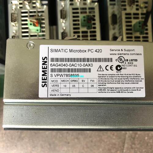 【议价】 西门子工控机SIMATIC Microbox PC 420