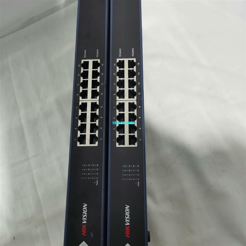 【议价】 hk威视 DS-3E0516-E  海康16口千兆监控交换机