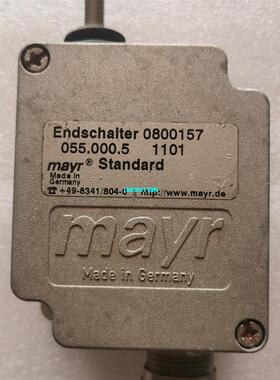 【议价】 德国Mayr麦尔Endschalter 0800157 05