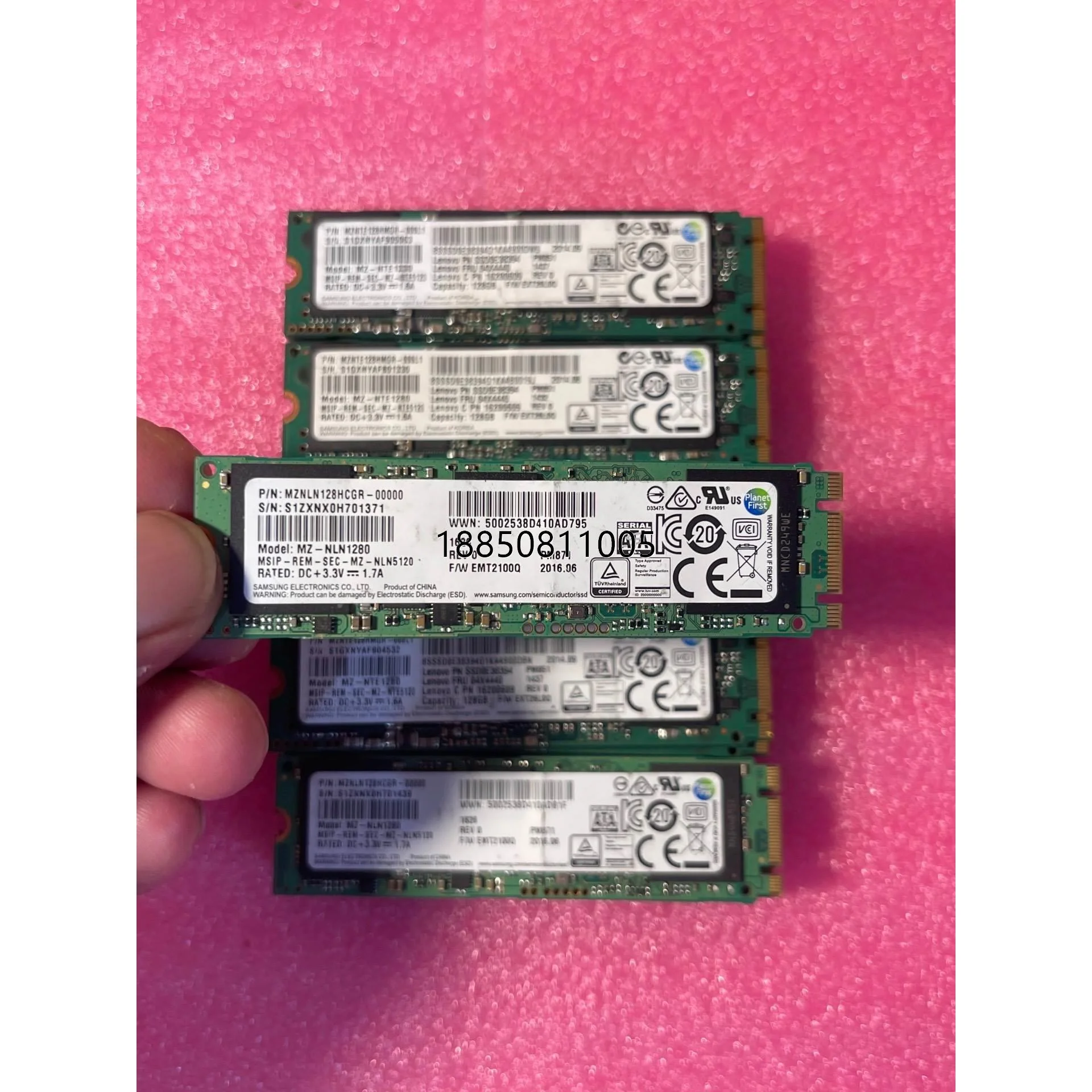 议价+三星 PM871 128G 固态硬盘SATA M2 2280