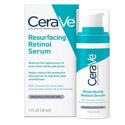 现货美国CeraVe适乐肤resurfacing视黄醇a醇烟酰胺精华液30ml嫩肤