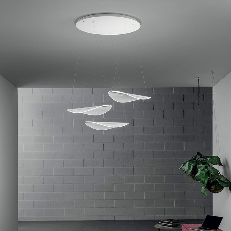 北欧简约现代艺术灯设计师创意个性店铺商用灯亚克力大叶片吊灯,家装灯饰光源,餐厅吊灯,淘宝优惠券,粉丝福利购,淘宝优惠卷