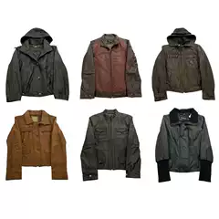 Vintage American-Style Short Slim-Fit Retro Jacket Casual Leather Jacket for Women Hot Girl Coat A108