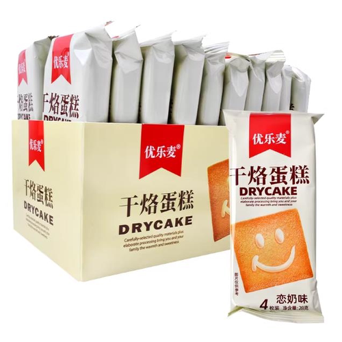 优乐麦干烙蛋糕28g饼干奶酪多口味袋装休闲烘培点心零食品下午茶