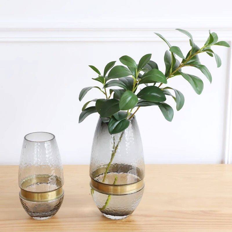 仿真手感尤加利单枝米兰叶豆瓣叶简约客厅家居摆放插花艺绿植配草