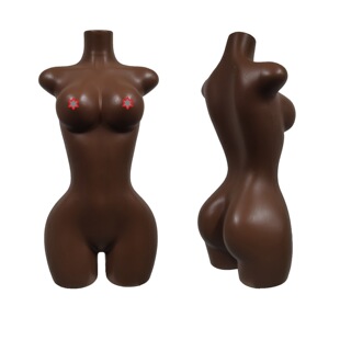 半身女模特胸片衣架塑料假人模特泳衣非洲大码模特展示道具内衣架