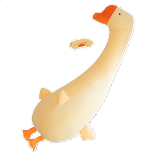 玩偶抱枕睡觉夹腿冰丝抱抱枕长条公仔侧睡神器可拆洗床上夏天超软