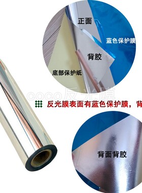 反光膜PET材料贴纸灯箱灯具增亮