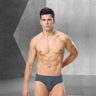 头U凸中腰性感三角短裤 裤 8224 男士 凯舒娜条纹舒适超细莫代尔内裤