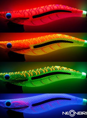 日本YAMASHITA21秋季新款木虾EGI-OH LIVE系列紫外线UV木虾鱿鱼钩