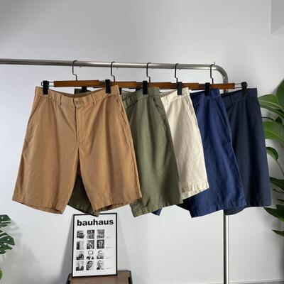 纯缘试衣间棉麻混纺中裤PJ15715