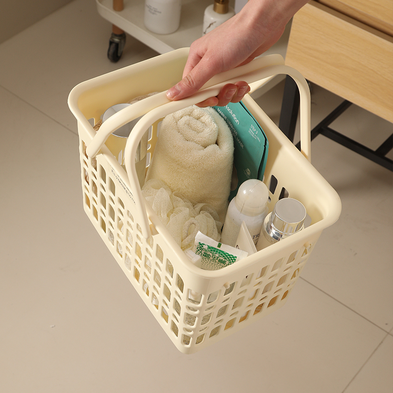 洗澡篮子手提浴筐浴室洗漱用品置物篮收纳筐高颜值学生宿舍洗浴篮
