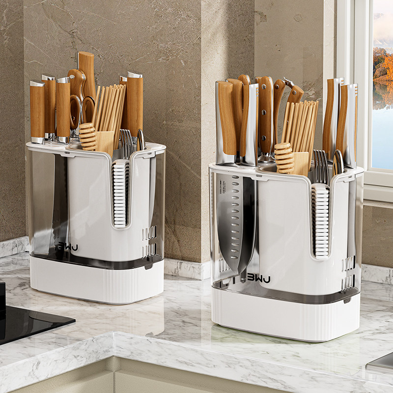 厨房刀架置物架家用多功能筷子刀具收纳架台面收纳菜刀筷子笼一体,厨房/烹饪用具,刀架,淘宝优惠券,粉丝福利购,淘宝优惠卷