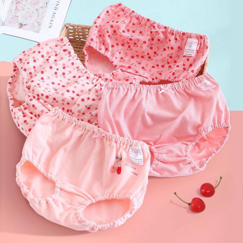 儿童内裤女纯棉中大童小学生三角2内裤宝宝5面包裤6女孩8短裤10岁,童装/婴儿装/亲子装,内裤,淘宝优惠券,粉丝福利购,淘宝优惠卷