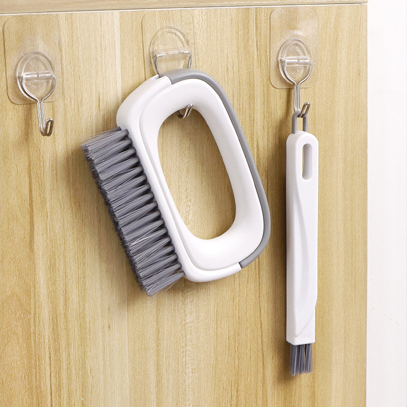 可拆卸组合清洁刷硬毛刷子多用可分离多功能家用浴室厕所缝隙刷,家庭/个人清洁工具,缝隙刷,淘宝优惠券,粉丝福利购,淘宝优惠卷