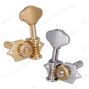 开放式民谣吉他古典吉他弦钮琴弦钮扭弦准轴旋钮上卷弦器1:18孔中