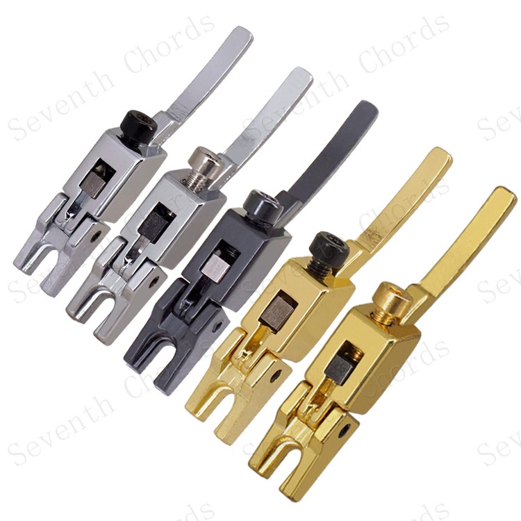 电吉他双摇琴桥颤音系统弦码