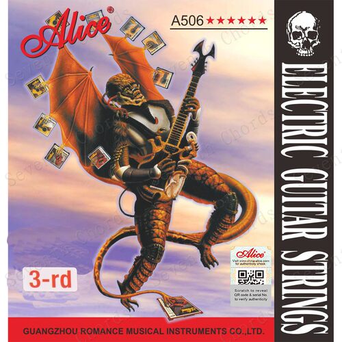 Alice A506-L电吉他三弦 爱丽丝电吉他3弦 电吉他散弦3弦 017