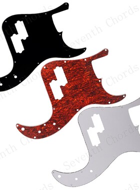 PB Bass 电贝斯贝司护板前盖板前面板 2电位器孔 NH-55-54BK-52WH