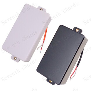 密封封闭式 Humbucker Pickup 无边框 双块双联电吉他双线圈拾音器