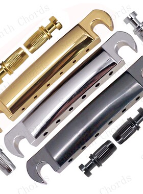 Lp琴桥 EPI电吉他后置拉弦板琴桥弦桥弦鞍 Tune-O-Matic 琴桥鞍