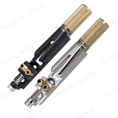 单支分体式分裂式无头吉他琴桥拉弦板弦桥 Headless Bridge W-002