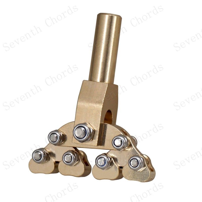 贝司吉他品丝安装压头 自适应各种指板半径可变弧度 品丝安装工具