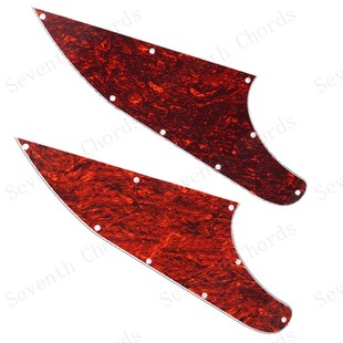 反手左手款电吉他护扳前盖板前护板前盖板 红盔甲 NH-28-01